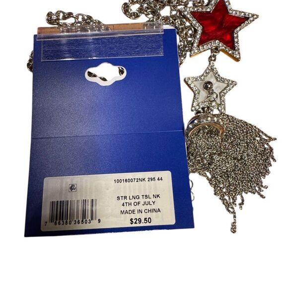 Holiday Lane  Star Pendant Necklace - Picture 3 of 3
